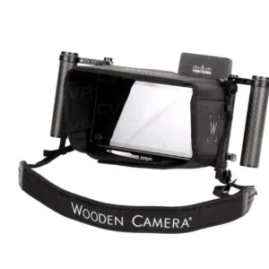 Portable director's monitor with cage