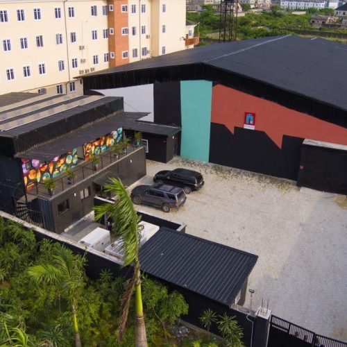 Drone Shot - studio